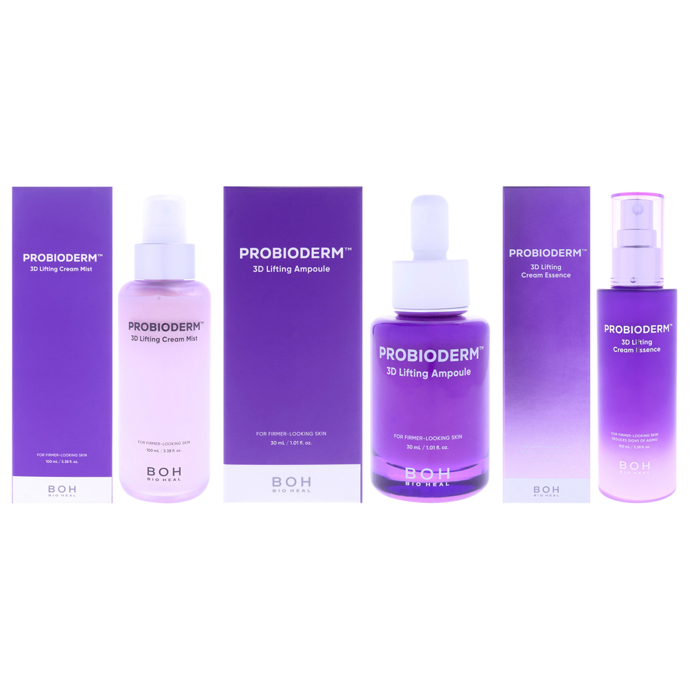 Probioderm 3D Lifting Kit by Bioheal BOH for Women - 3 Pc Kit 3.38oz